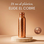 Botella de Cobre Essanova™ | Tu Cuerpo Merece Algo Mejor que el Plástico
