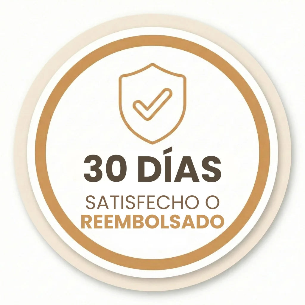 Garantía de devolución de dinero de 30 días